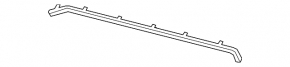 Rubber seal for trunk door, central lower, Porsche Panamera 10-16 on the door