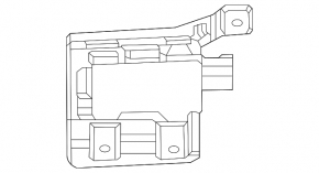 Blind Spot Sensor (BSM) front left Kia EV6 22-24