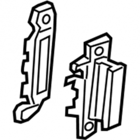 Door handle inner rear right Ford Transit Connect MK2 13-18 structure