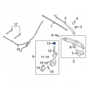 Ford Ecosport 18-22 Windscreen Washer Reservoir Cap