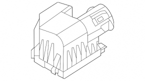 Nissan Rogue 22-26 1.5T JP built air filter housing upper cover