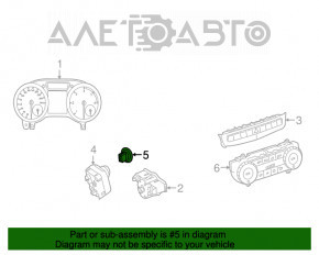 Start/Stop button Mercedes GLA 15-20