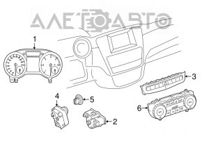 Start/Stop button Mercedes GLA 15-20