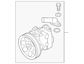 Subaru Forester 08-13 Power Steering Pump