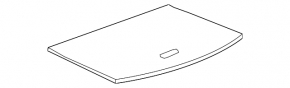 Chevrolet Bolt EUV 22-23 trunk floor black