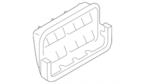 Subaru b9 Tribeca left ventilation shield