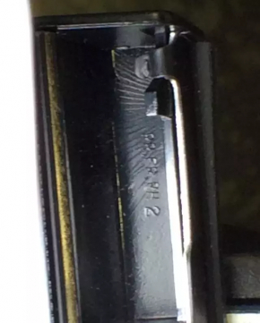 Door-glass molding, center rear right, Toyota Camry v30 2.4