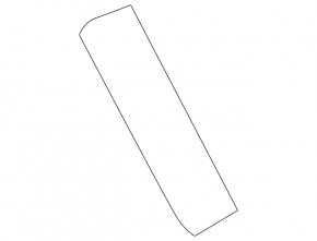 Door trim side rear left rear Nissan Sentra 13-19