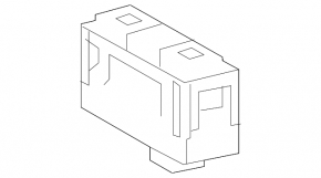 Toyota Prius V 12-17 Mode Switch Buttons