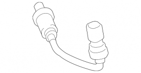 Second front lambda probe for Lexus RX400h 06-08