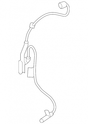 ABS sensor rear right Toyota Venza 21- OEM