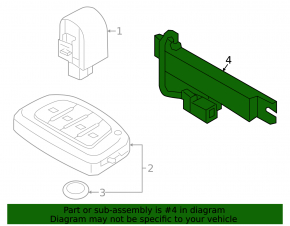 Antenna Keyless Kia Niro 23-