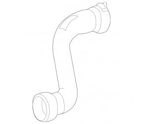 Upper cooling hose Mercedes C-class W205 300/350e/350h 15-18