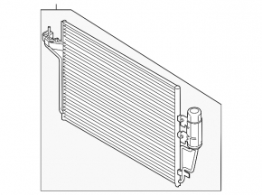 Air Conditioning Radiator Condenser Ford Escape MK3 13-16 2.0T SIGNEDA