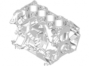 Bare cylinder block Ford Fusion mk5 13-20 2.0 hybrid, plug for honing