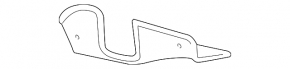 Left tailgate hinge trim Jaguar F-Pace X761 17- on the body