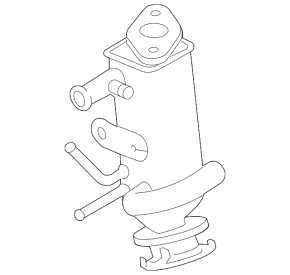 EGR Valve Cooler Nissan Rogue 21-21 2.5