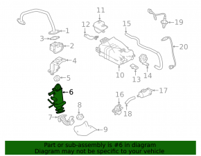 EGR Valve Cooler Nissan Rogue 21-21 2.5