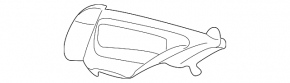 Exhaust pipe tip rear left Acura MDX 17-20 rest