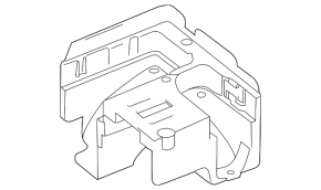 Underhood fuse box housing VW CC 12-17
