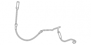 Brake pad wear sensor front BMW 5 G30 17-23
