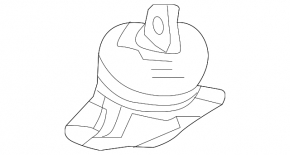Right engine mount for a 1993 Honda Accord hybrid