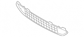 BMW X5 F15 14-18 Front Bumper Lower Grille (Without M Model, with M Pack, without Adaptive Cruise)