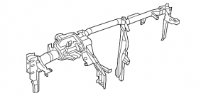 Reinforced under-torpedo pipe for VW Beetle 12-19