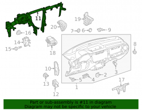 Reinforced under-torpedo pipe for VW Beetle 12-19