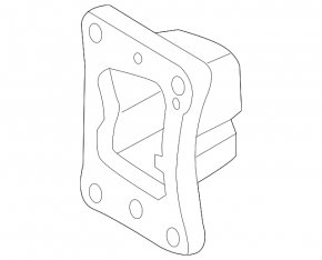 Front left side member fang Volkswagen Tiguan 19-24