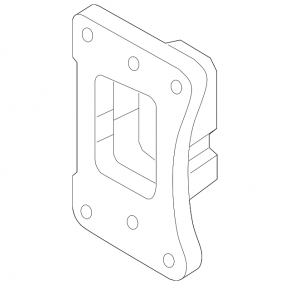Front left side member fang Volkswagen Tiguan 19-24