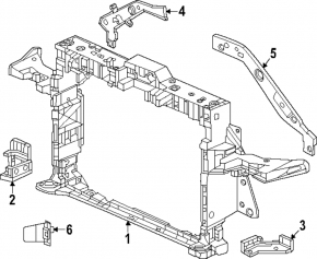 TV bracket upper left Honda CRV 23- HEV