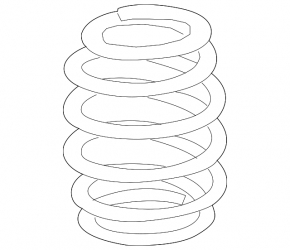 Rear left spring Audi Q5 80A 18-24