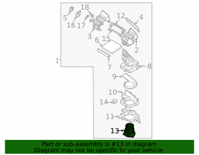 Kia K5 21-24 heater fan motor