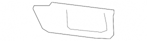 Right front bumper air duct for Porsche Cayenne 19-23 Base
