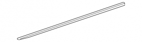 Molding of threshold front right Mercedes C-class W205 300/350e/350h/400 15-21 chrome