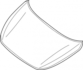 Bare hood Infiniti JX35 QX60 13-