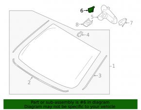 Rain sensor Ford Edge 19-