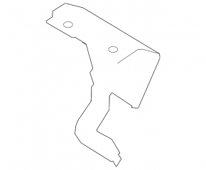 Mazda 6 18-21 2.5 Engine Computer ECU Bracket Upper Part