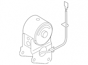 Central engine mount for Nissan Murano AWD 2007-2007