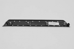 Front left door sill plate for Jeep Grand Cherokee WK2 11-22, beige with chrome, scratches