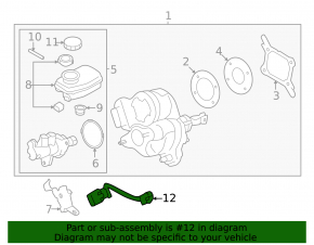 Subaru Forester 25-26 2.5" Brake Booster Wiring