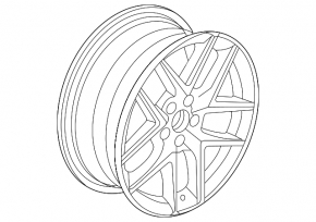 Wheel disk R18x8J Honda Civic XI FE/FL 22-26