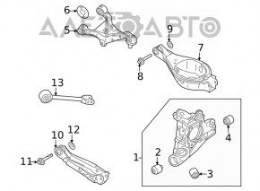 Rear left axle Nissan Rogue 21-23 JP built
