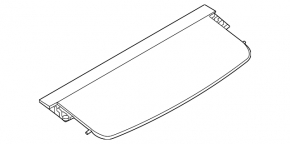 BMW iX 22-26 trunk shelf