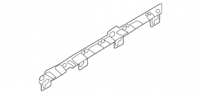 Left front sill bracket for BMW 4 Series G22 G26 21-25 (long)