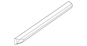 Lower front right door trim panel for VW Beetle 12-19 (no chrome)