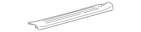 Door sill trim front left inner Lexus GX470 03-09 gray