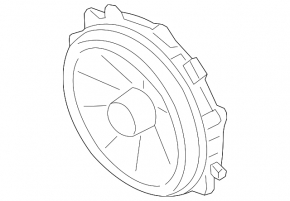 Speaker door front left Porsche Cayenne 958 11-14 Bose