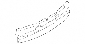 Infiniti FX35 QX70 09-17 Rear Bumper Absorber